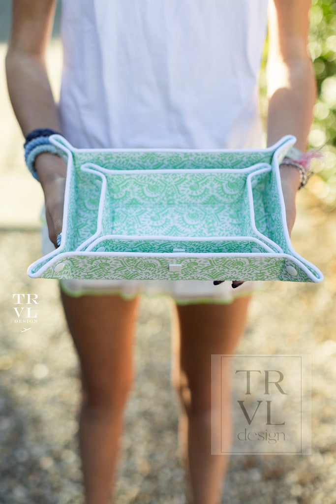 Tray Set - Batik Leaf *New!