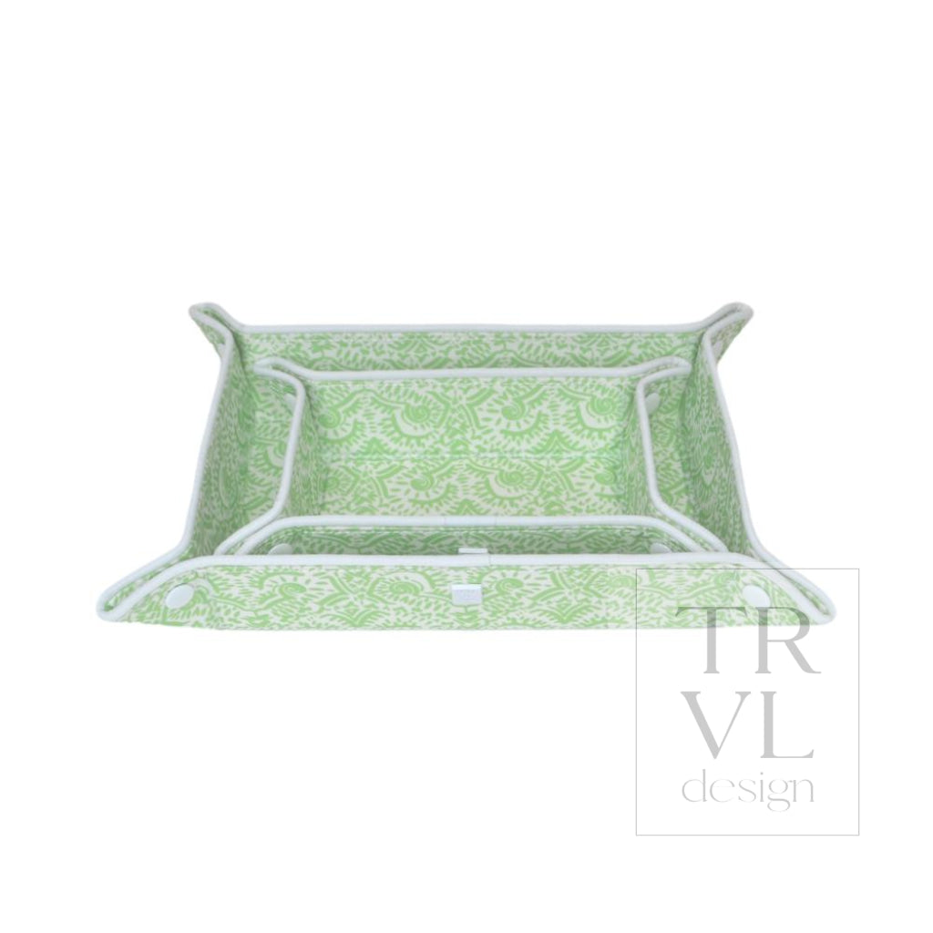 Tray Set - Batik Leaf *New!