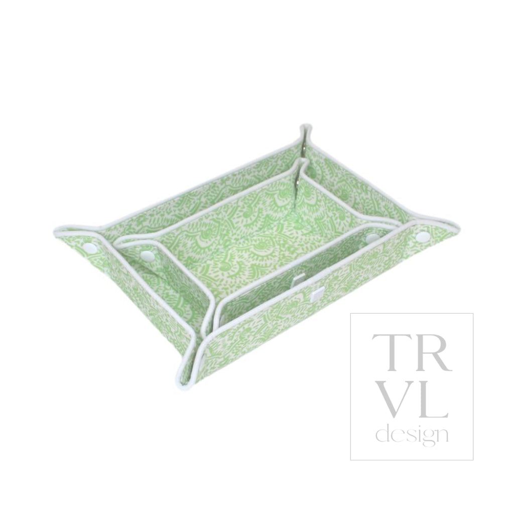 Tray Set - Batik Leaf *New!