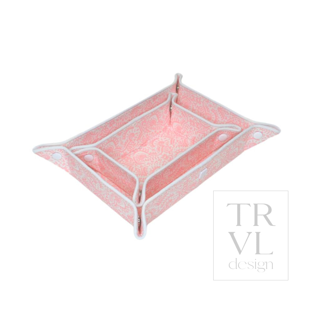 Tray Set - Batik Pink *New!