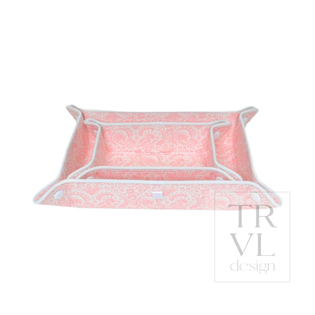 Tray Set - Batik Pink *New!