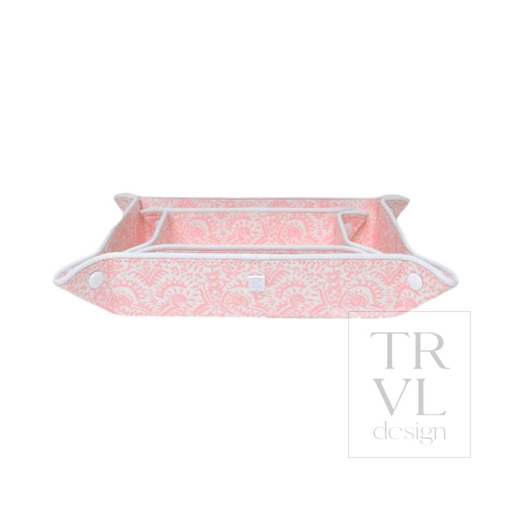 Tray Set - Batik Pink *New!