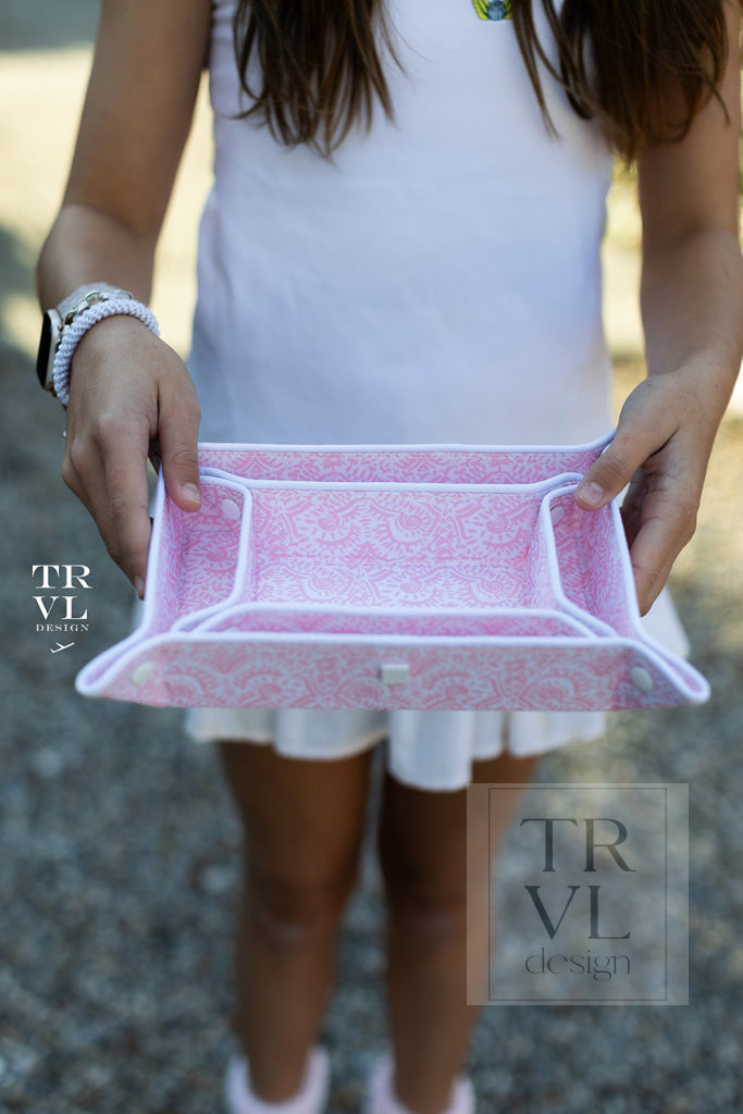 Tray Set - Batik Pink *New!