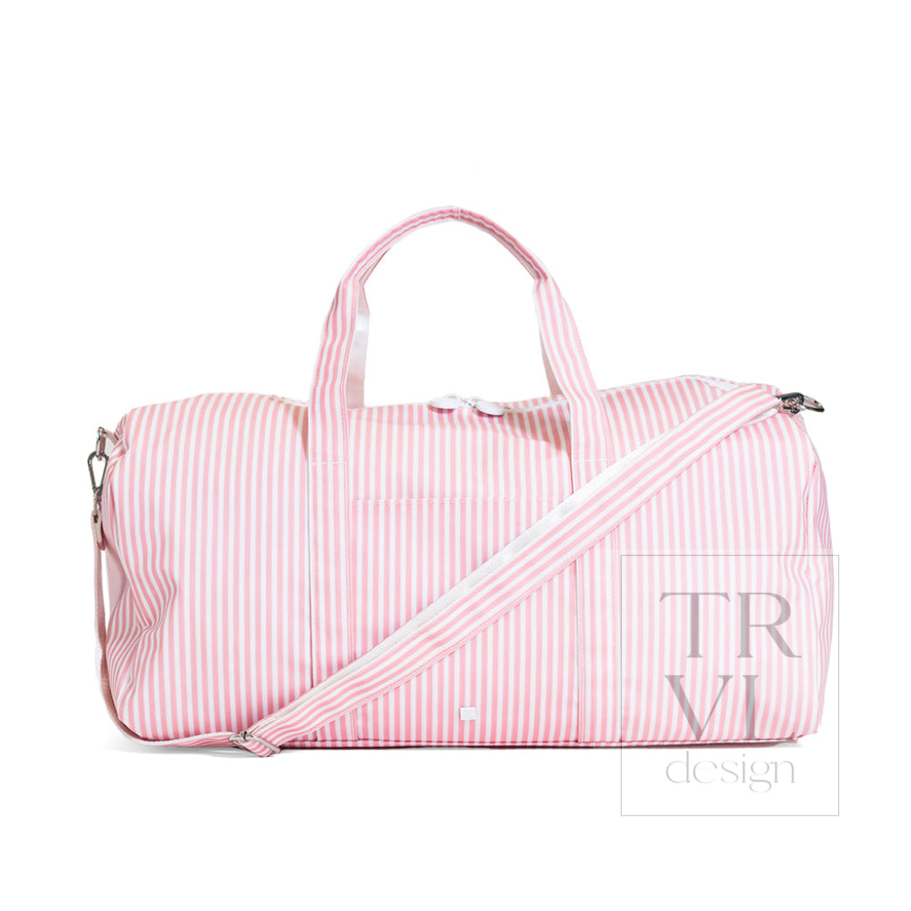 XL WEEKENDER Duffel Bag - PIMLICO STRIPE DUSTY ROSE - Duffel Bags