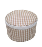 ROUNDUP JEWEL CASE - GINGHAM KHAKI