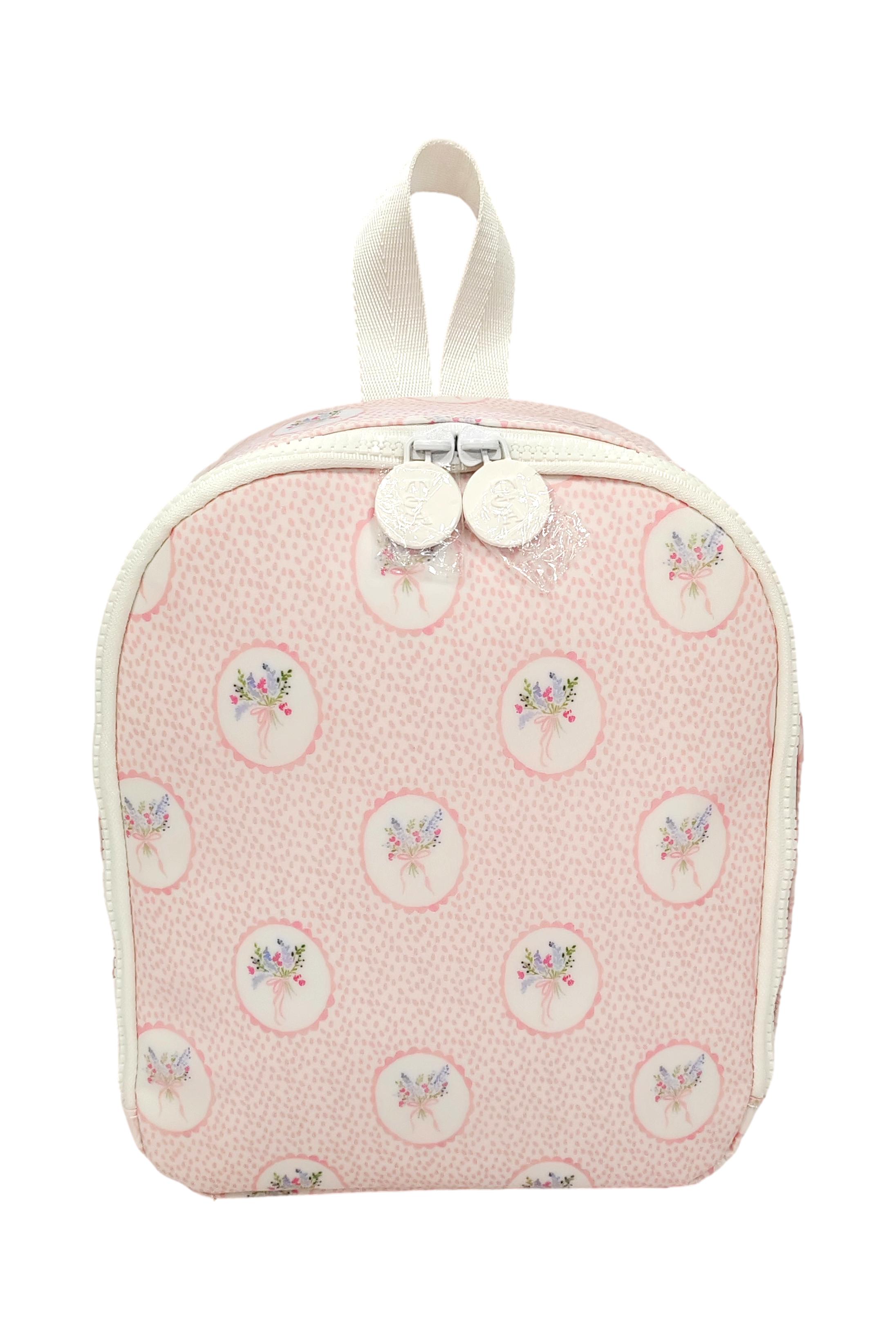 BRING IT Lunch Bag - FLORAL MEDALLION PINK