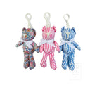 BEAR HUG TRIO CLIP ON -Gingham