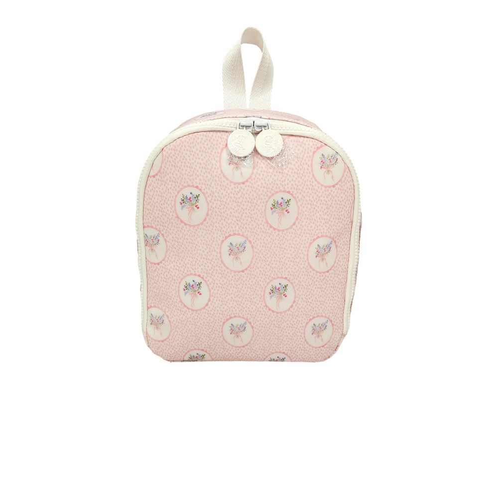 BRING IT Lunch Bag - FLORAL MEDALLION PINK