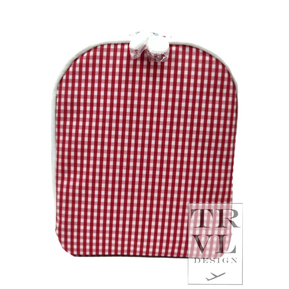 BRING IT Lunch Bag - GINGHAM RED