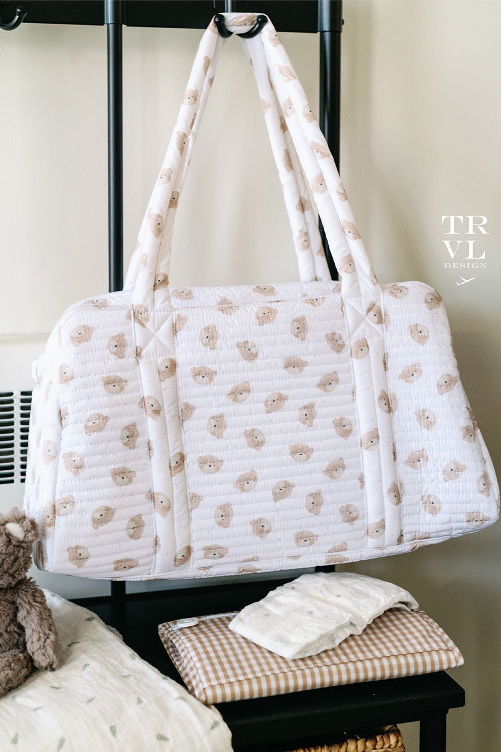 Quilted Grande Duffel - Teddy Bear *New! In Stock