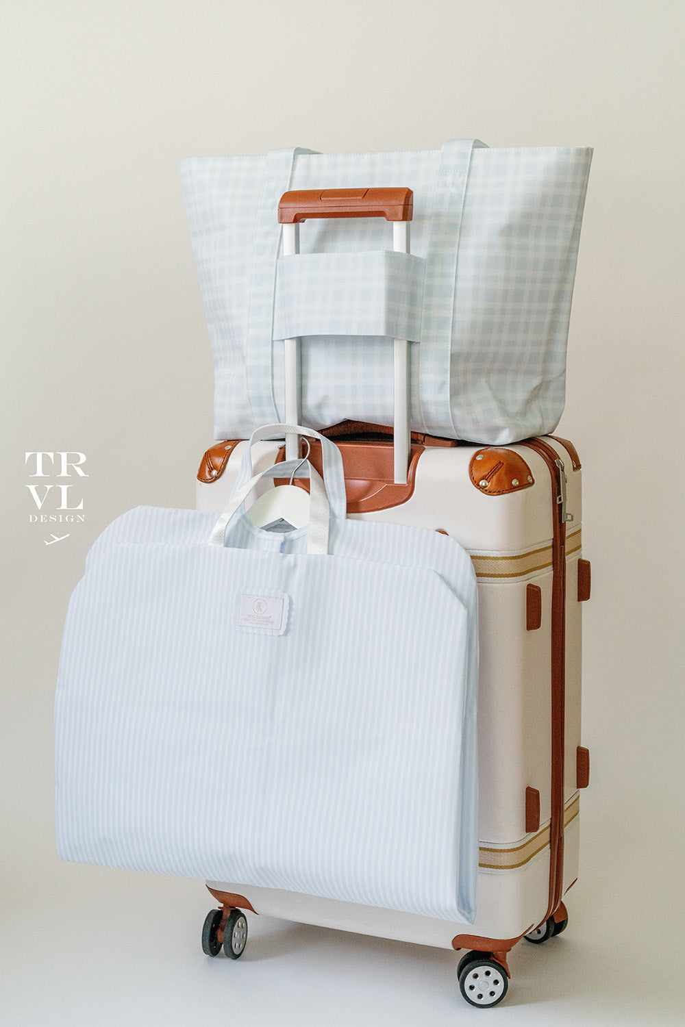 Garment Bag - Pimlico Stripe Blue *New! *In Stock