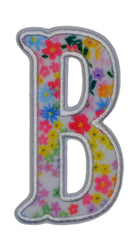 MEADOW FLORAL APPLIQUÉ LETTERS