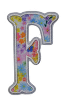 MEADOW FLORAL APPLIQUÉ LETTERS