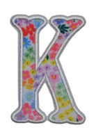 MEADOW FLORAL APPLIQUÉ LETTERS *2 PC PRE-PACK*