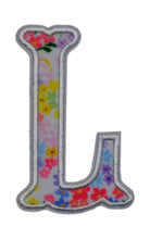 MEADOW FLORAL APPLIQUÉ LETTERS *2 PC PRE-PACK*