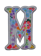 MEADOW FLORAL APPLIQUÉ LETTERS *2 PC PRE-PACK*