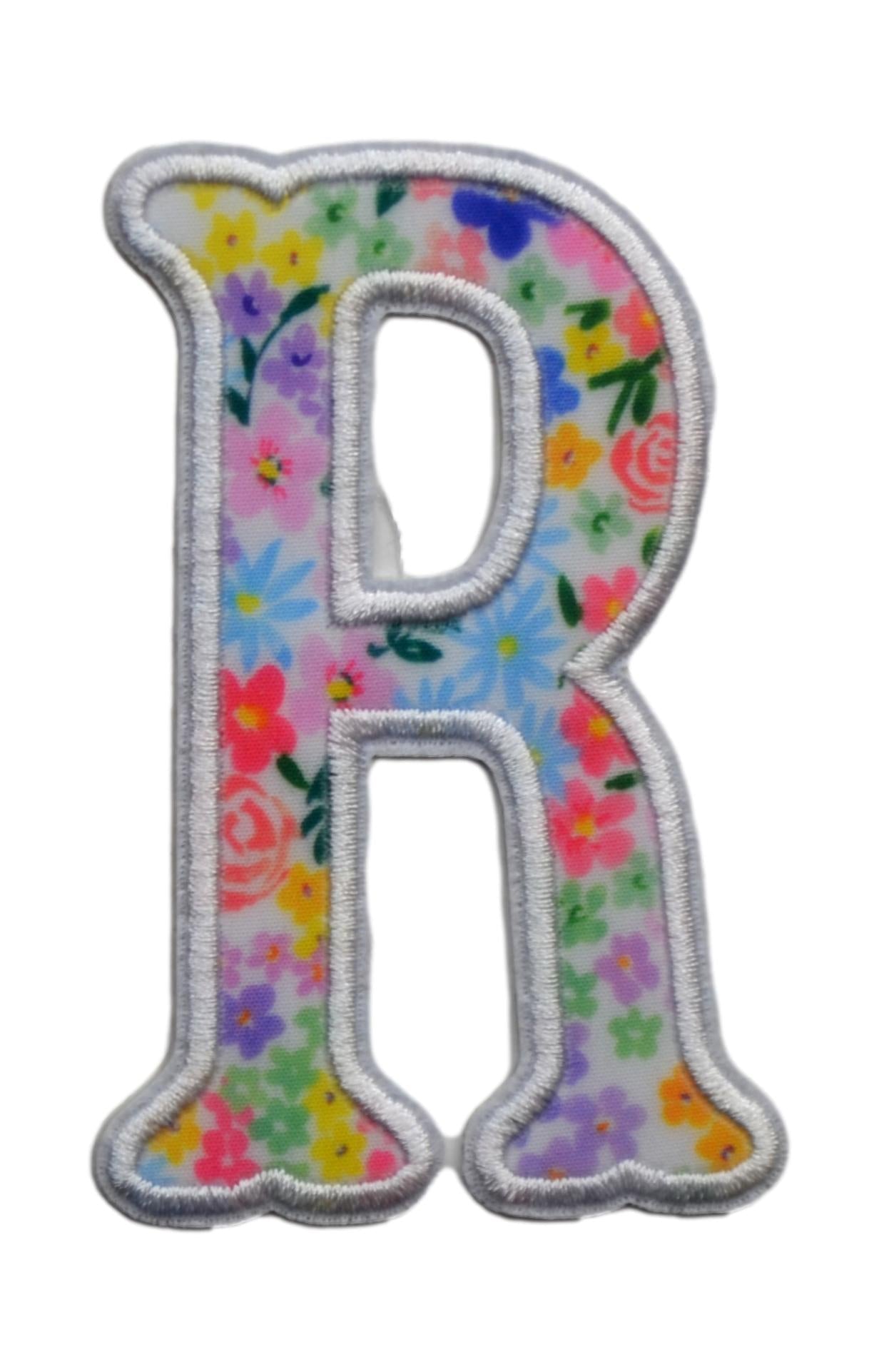 MEADOW FLORAL APPLIQUÉ LETTERS *2 PC PRE-PACK*