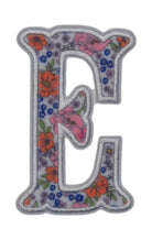 GARDEN FLORAL APPLIQUÉ LETTERS