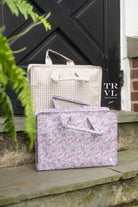 Overnight Tote - Gingham Khaki *New! Pre-Order 10/16