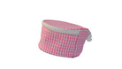 ROUNDUP JEWEL CASE - GINGHAM PINK