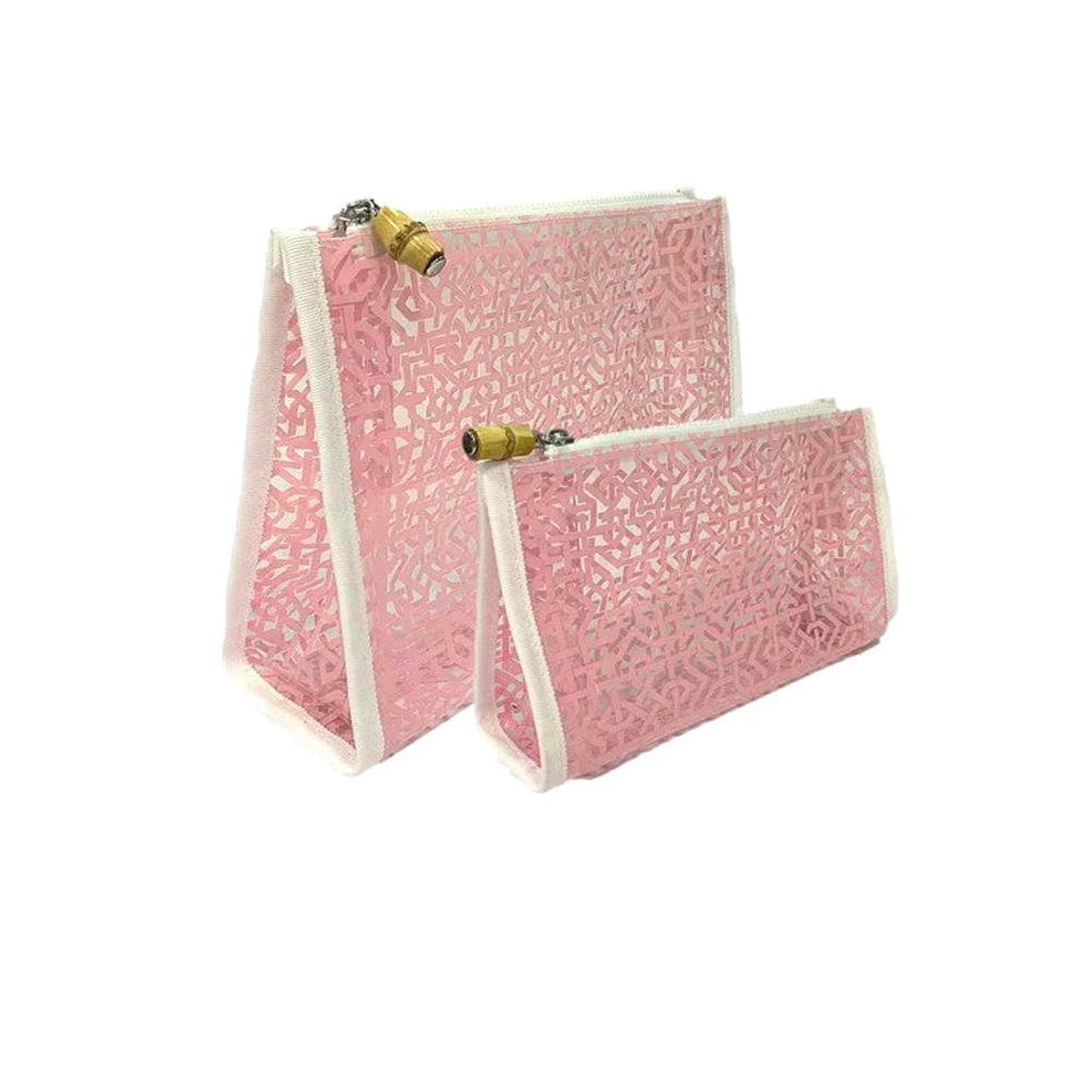 LATTICE PINK CLEAR - Daytripper + Roadtripper BUNDLE SET OF 2