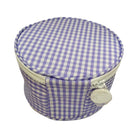 ROUNDUP JEWEL CASE - GINGHAM LILAC