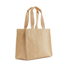 Luxe Bali Straw Tote - Oasis Cane Sand *On Special