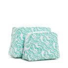 Luxe Gloss Wash Bag Med - All Heart Kelly Green *New! Cosmetic & Toiletry Bags
