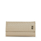 Luxe Jewelry Wallet - Woven Bisque Bisque