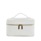 Luxe Bridal Train2 - Woven White Cosmetic Bag