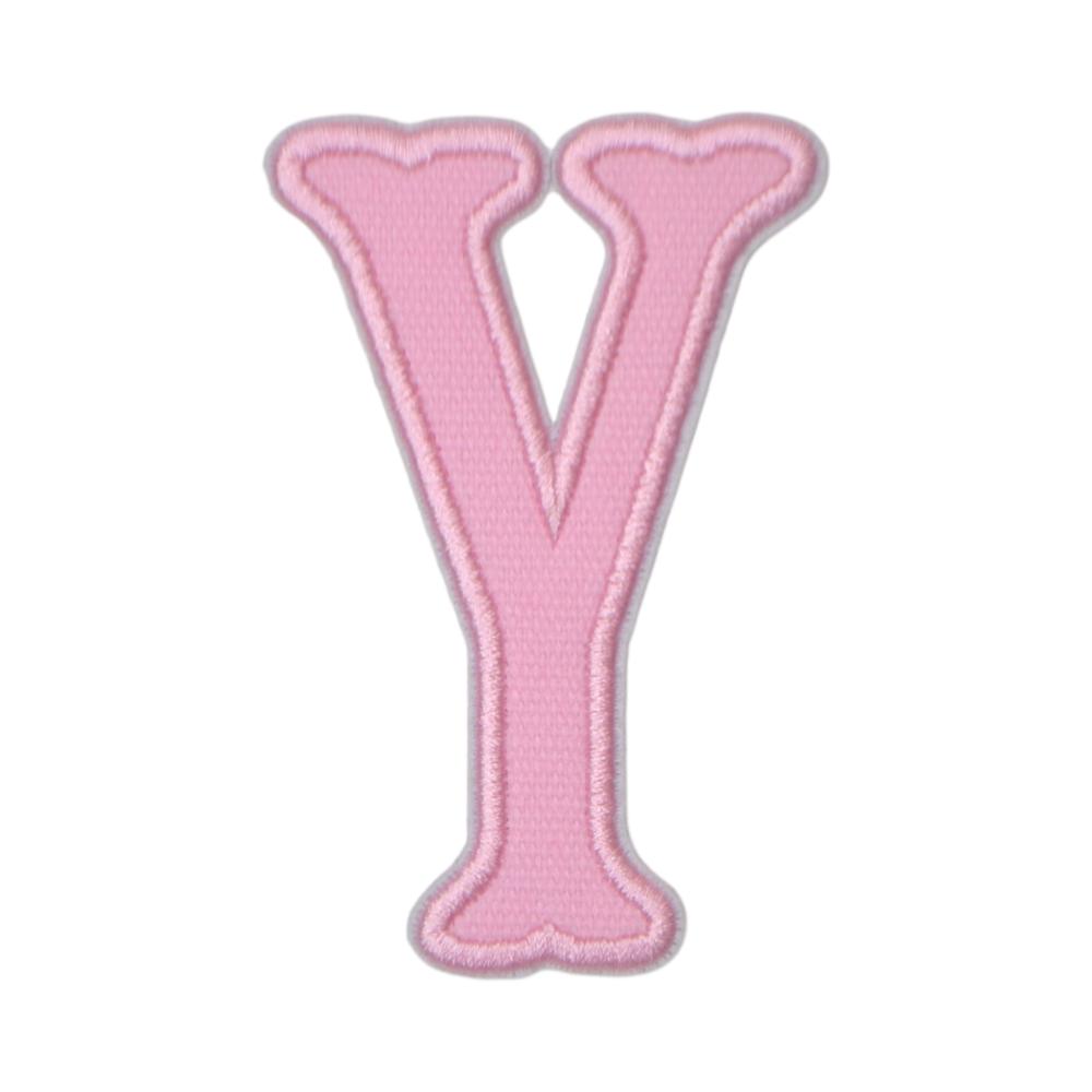 Pink Canvas Appliqué Letters *2 Pc Pre-Pack*