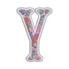 Garden Floral Appliqué Letters *2 Pc Pre-Pack*