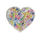 Heart Appliqué *2 Pc Pre - Pack* Meadow Floral