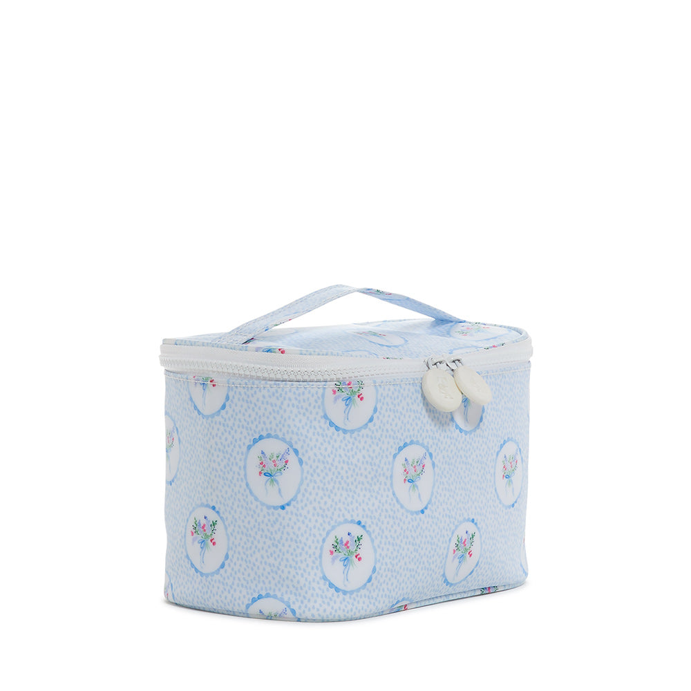 Kit Case - Floral Medalllion Blue