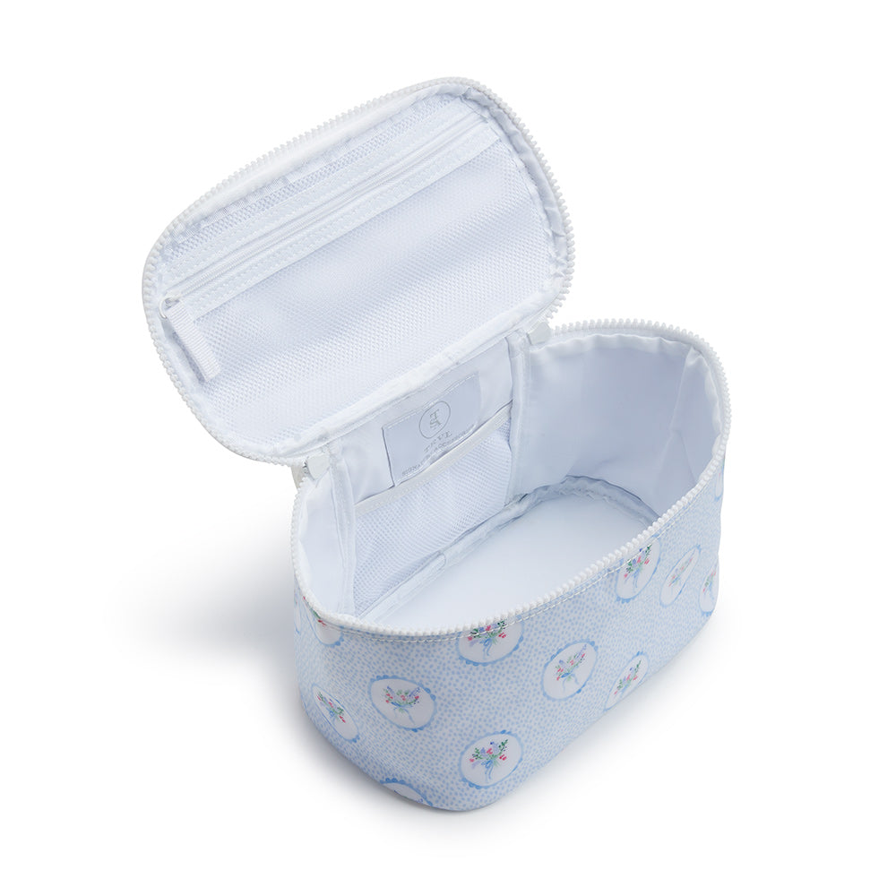 Kit Case - Floral Medalllion Blue