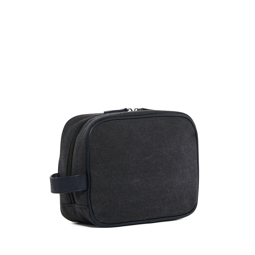 Men’s Kit Case - Toiletry Bag Coated Canvas Indigo *New!