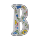 Posies Appliqué Letters *2 Pc Pre-Pack* Letter B