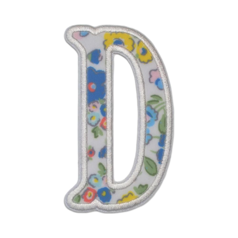 Posies Appliqué Letters *2 Pc Pre-Pack* Letter D