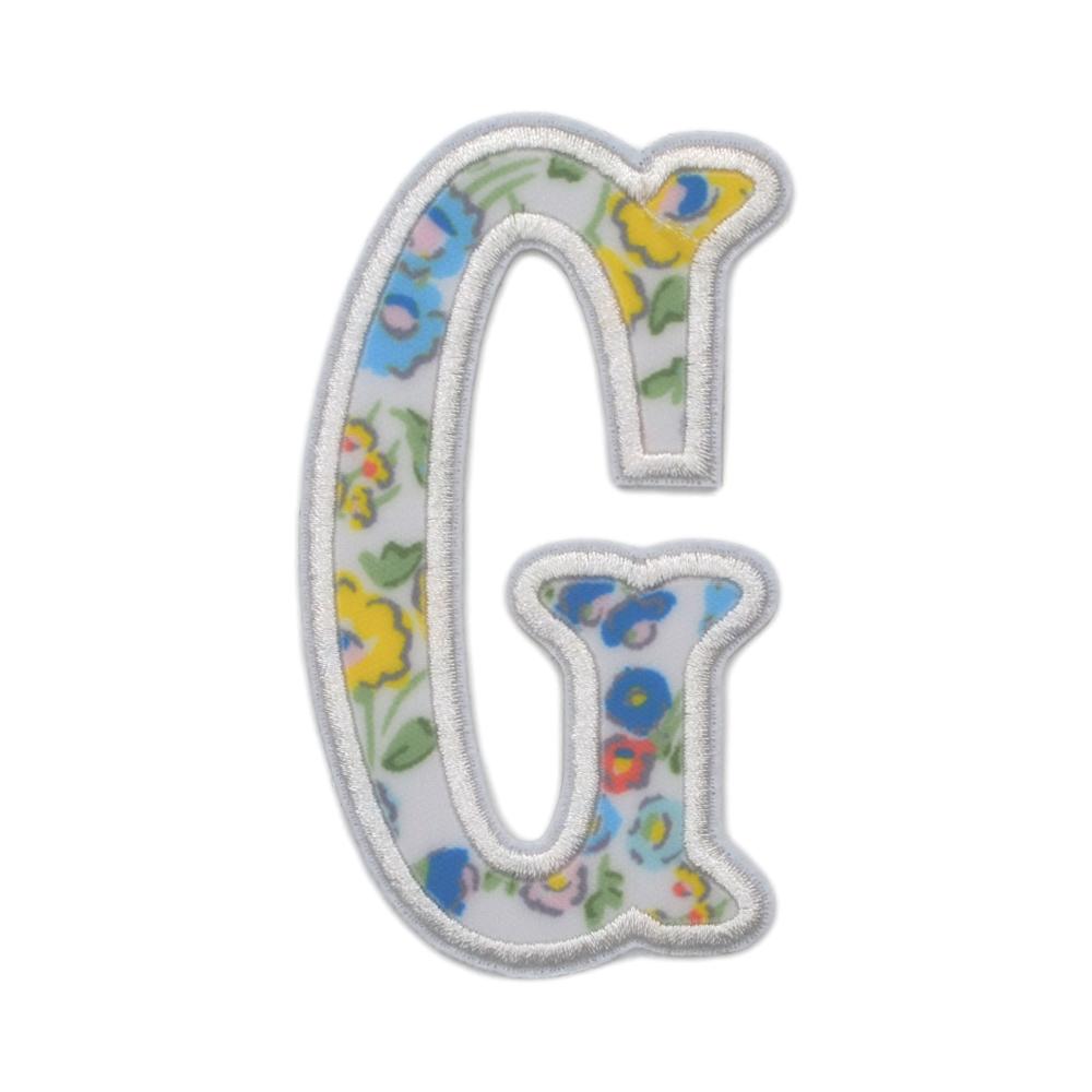 Posies Appliqué Letters *2 Pc Pre-Pack* Letter G