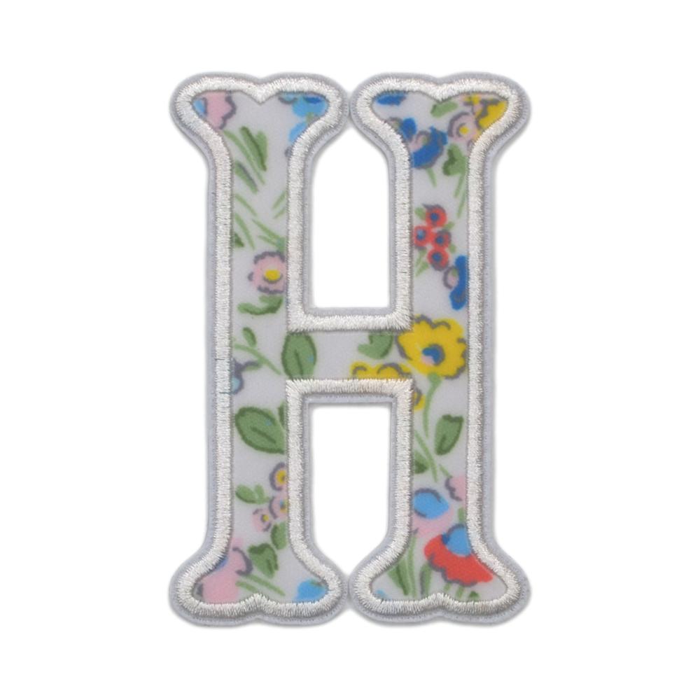 Posies Appliqué Letters *2 Pc Pre-Pack* Letter H