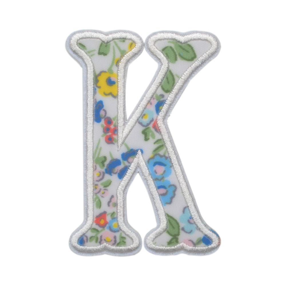 Posies Appliqué Letters *2 Pc Pre-Pack* Letter K