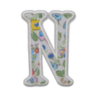 Posies Appliqué Letters *2 Pc Pre-Pack* Letter N