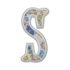 Posies Appliqué Letters *2 Pc Pre-Pack* Letter S