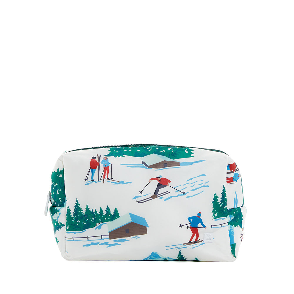 Luxe Puffer Cosmetic Bag - Hit The Slopes