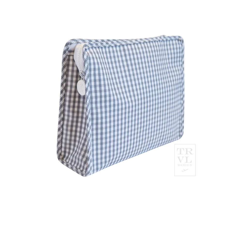 ROADIE LARGE - GINGHAM GREY  *backorder Ship 15 NOV