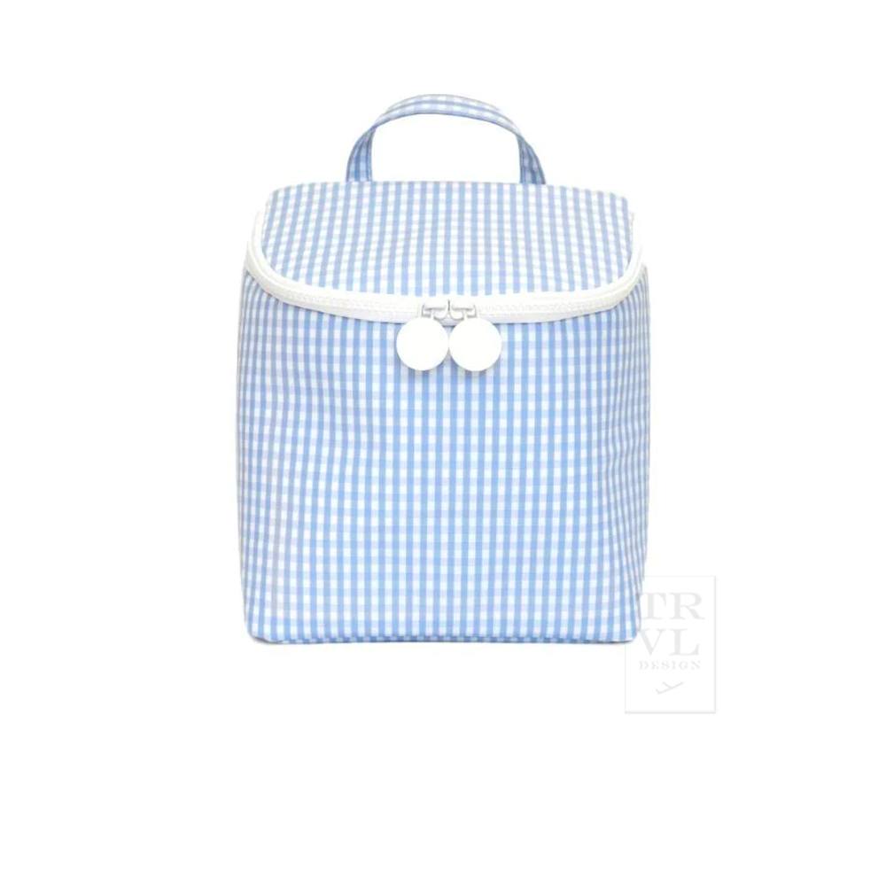 TAKE AWAY Insulated Bag - GINGHAM SKY