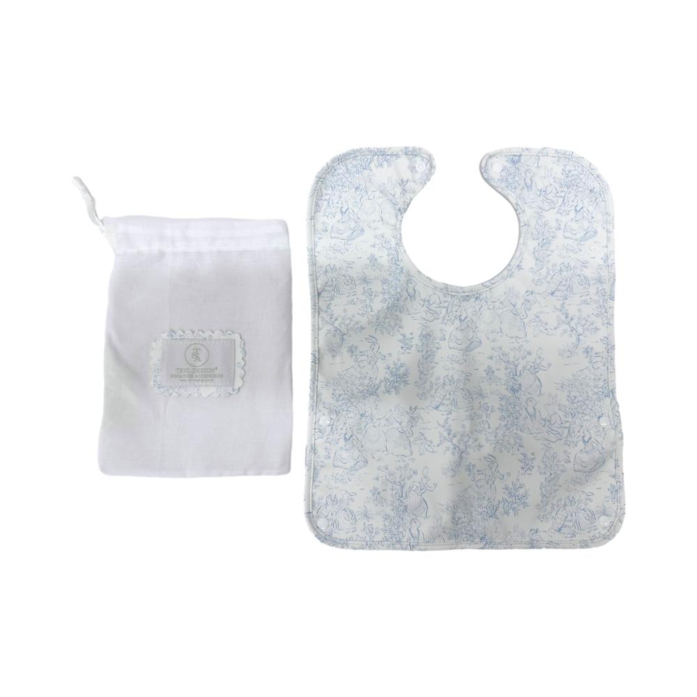 Best Bib - Bunny Toile Blue *2 Pc Pre-Pack* *New! Bunny Toile Blue