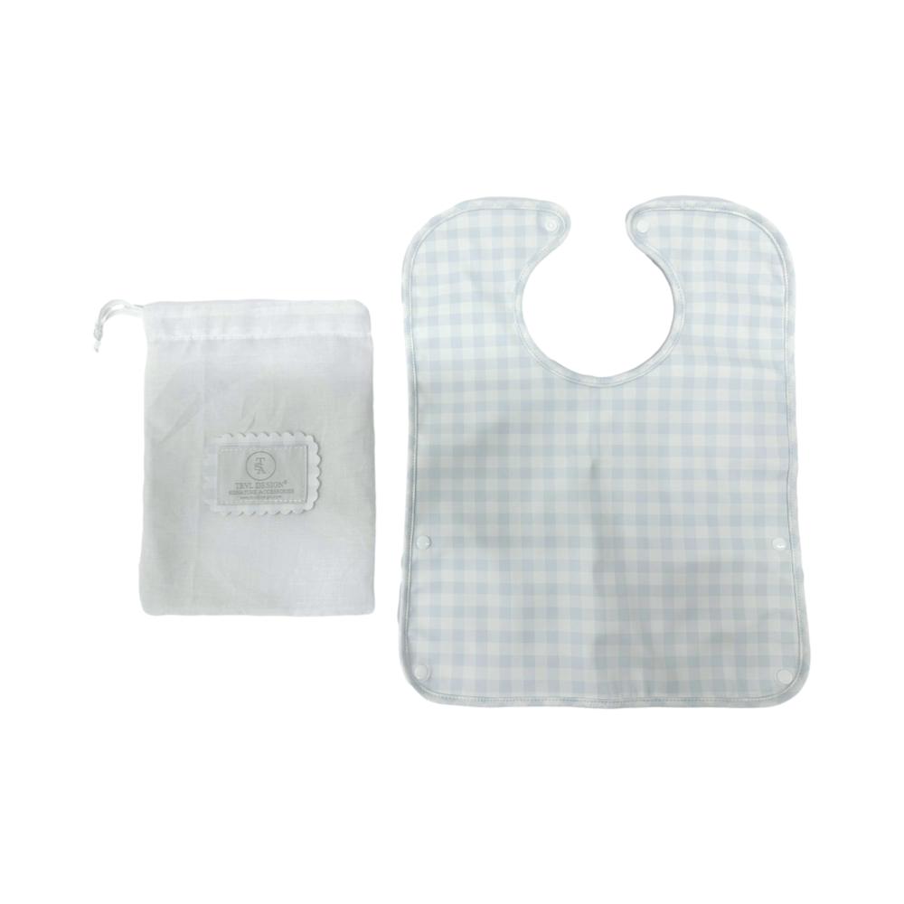 Best Bib - Pimlico Check Blue *2 Pc Pre-Pack* *New!