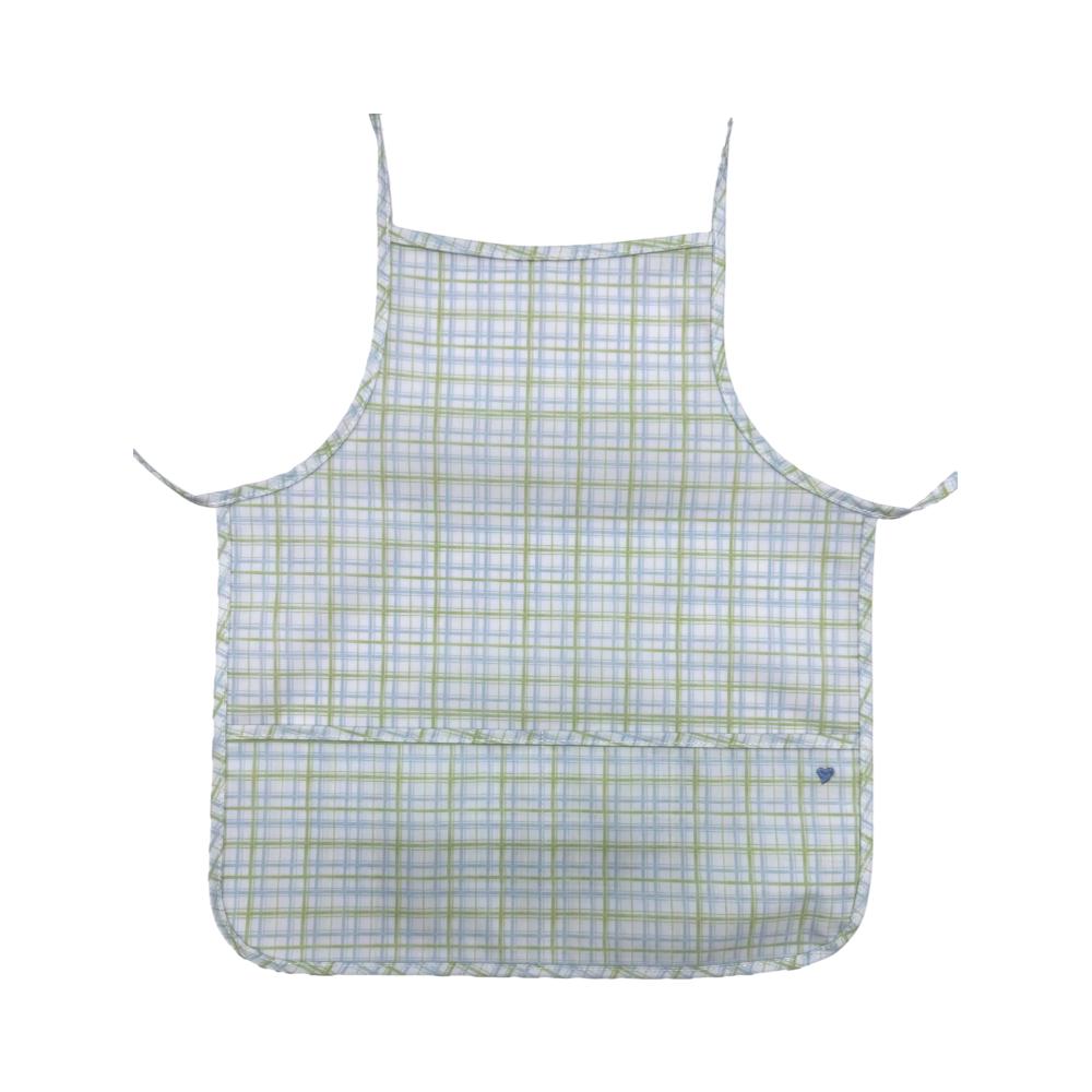 APRON - CLASSIC PLAID GREEN *NEW STYLE! *2 PC PRE-PACK*