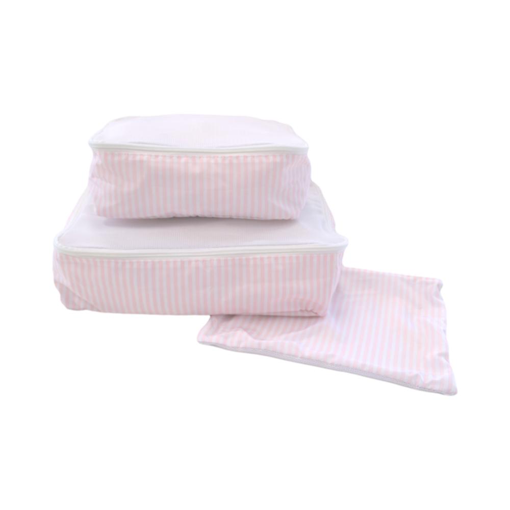 Mini Squad Packing Cubes - Pimlico Stripe Pink *New!